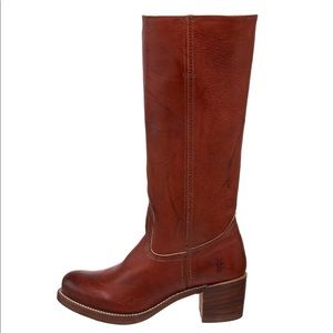 Frye Campus 14L Boot in Burnt Red Size 8.5
